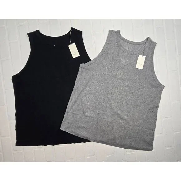 A New Day Black and Gray Tank Top Bundle 4X - Picture 1 of 2